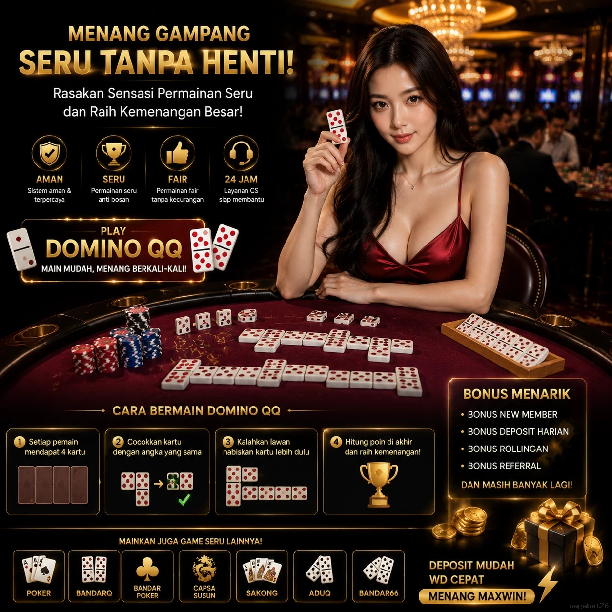 nagabet76 Fitur Menarik